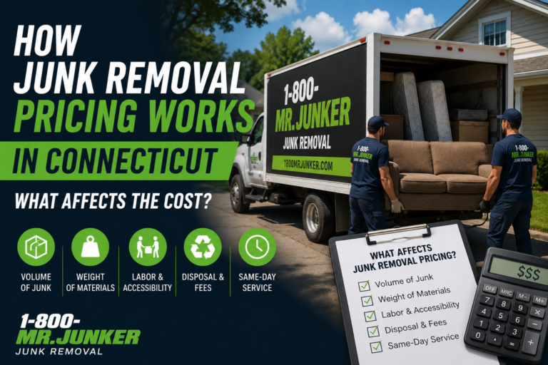 how junk removal pricing works in connecticut