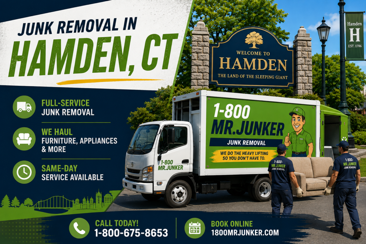 junk removal in hamden ct